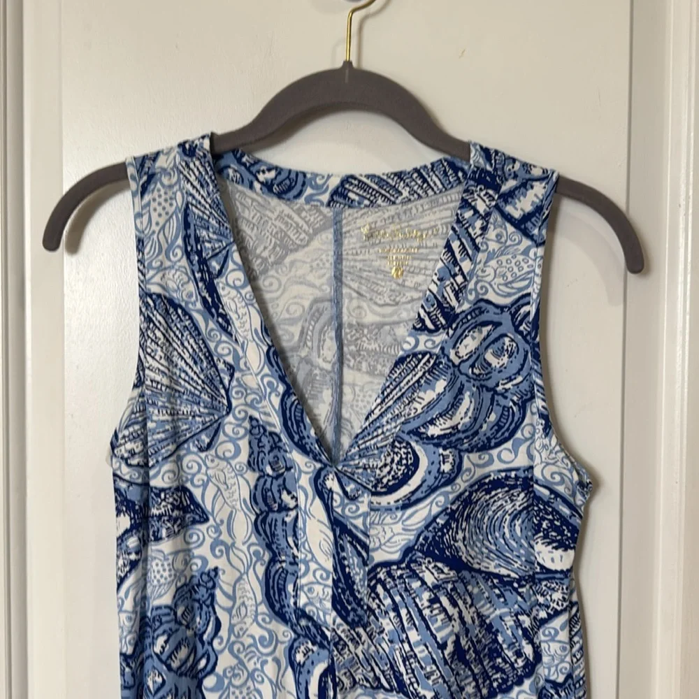 LILLY PULITZER AMINA STUFFED SHELLS DRESS XS - Picture 3 of 7